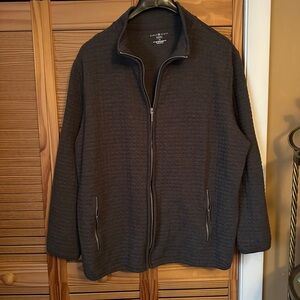 Women’s Karen Scott quilted sweater - Grey